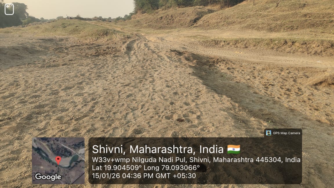 वणी तालुक्यात वाळू माफियांचा धुडगूस — महसूल व पोलिस यंत्रणा झोपेत?