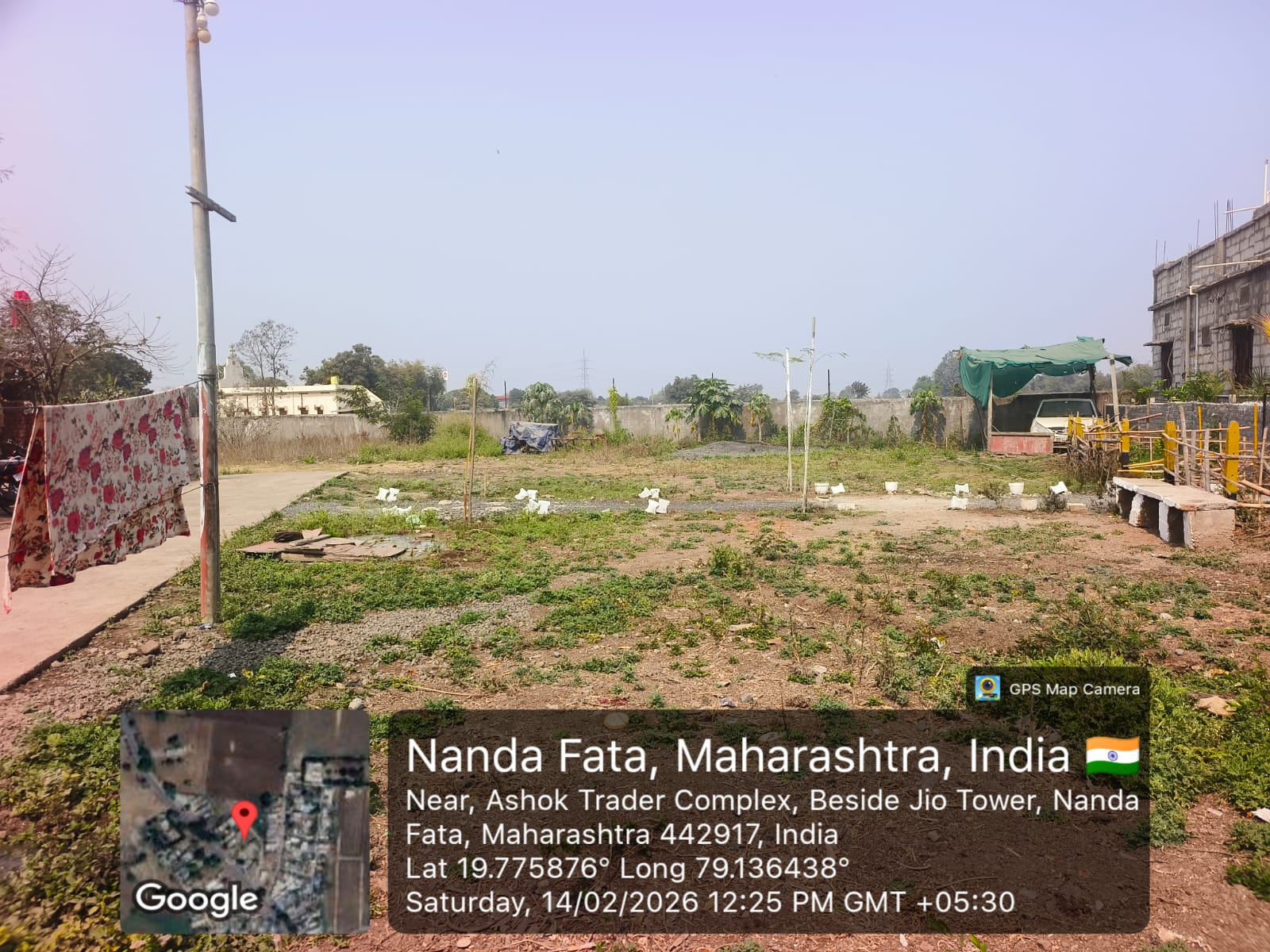 नांदा ग्रामपंचायतीकडे ओपन स्पेस जतन व अतिक्रमणावर कारवाईची मागणी