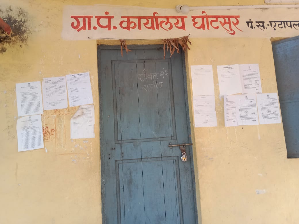 घोटसुर ग्रामपंचायत रामभरोसे