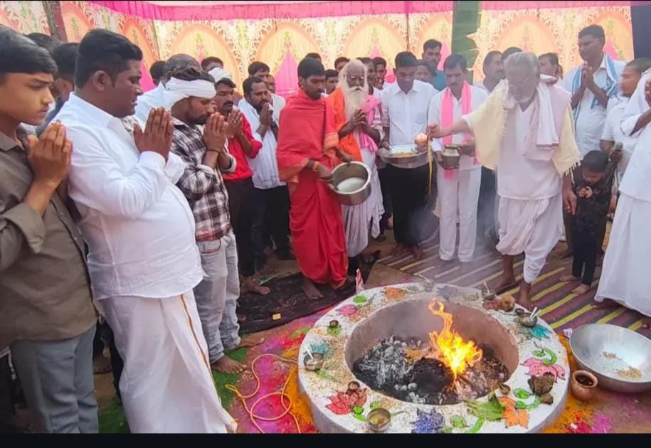 बापूनगर (सुब्बई) येथे भव्य जगदंबा देवी व संत सेवालाल महाराज मूर्ती प्राणप्रतिष्ठा सोहळा उत्साहात संपन्न
