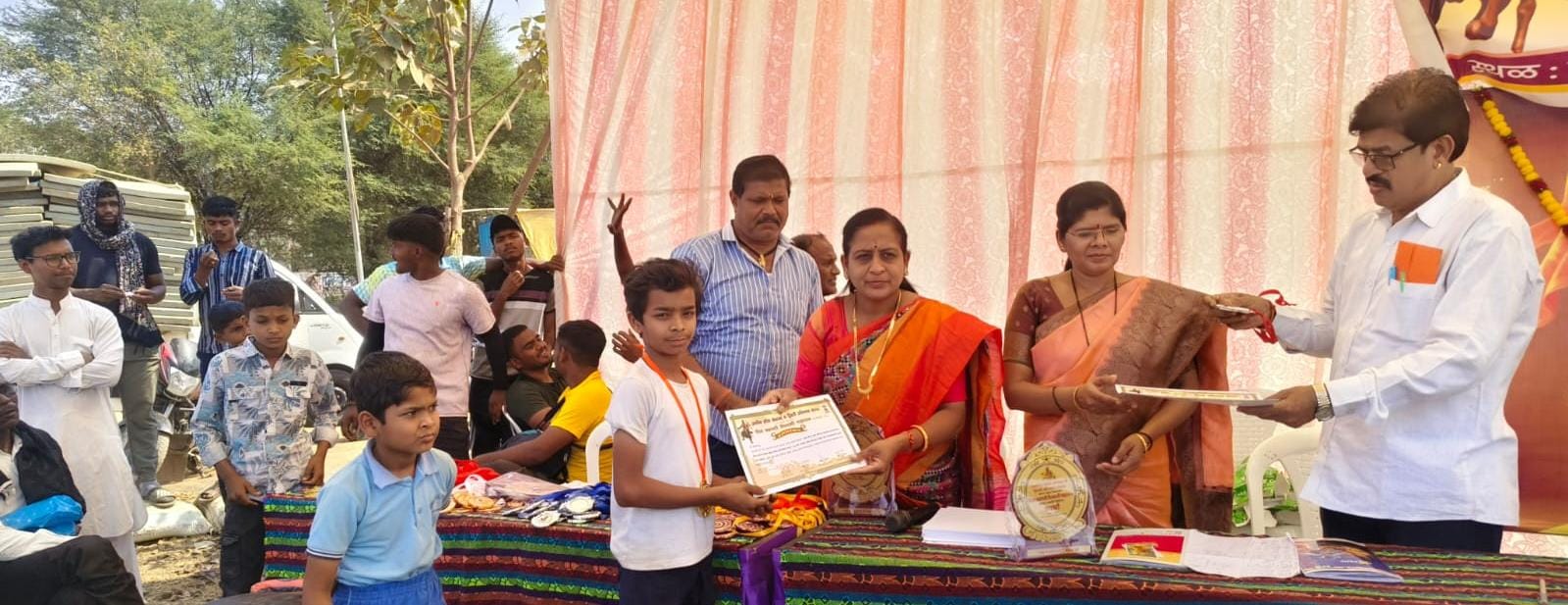 छत्रपती शिवाजी महाराज यांच्या जयंती निमित्य विविध स्पर्धा उत्साहात यशस्वी