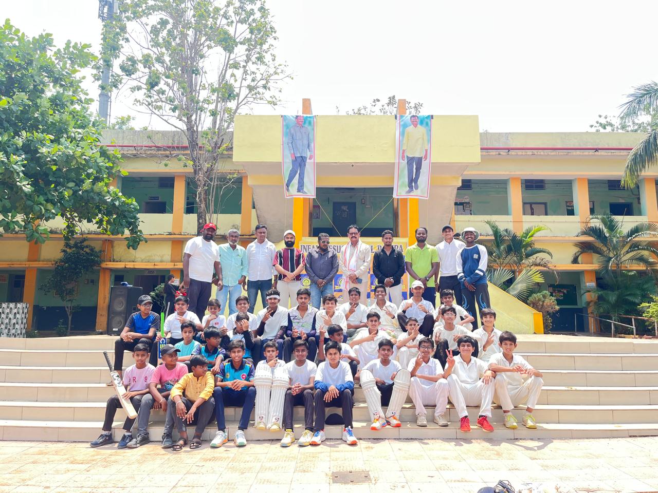 राजुरा येथे इन्फंट क्रिकेट क्लबचे दमदार उद्घाटन