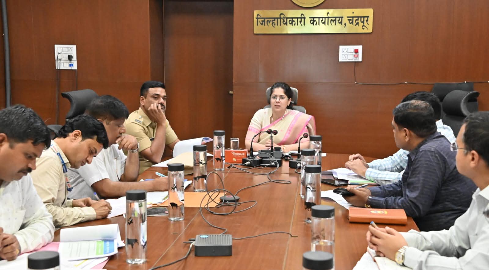 अंमली पदार्थ प्रतिबंधाबाबत जिल्हाधिका-यांकडून आढावा