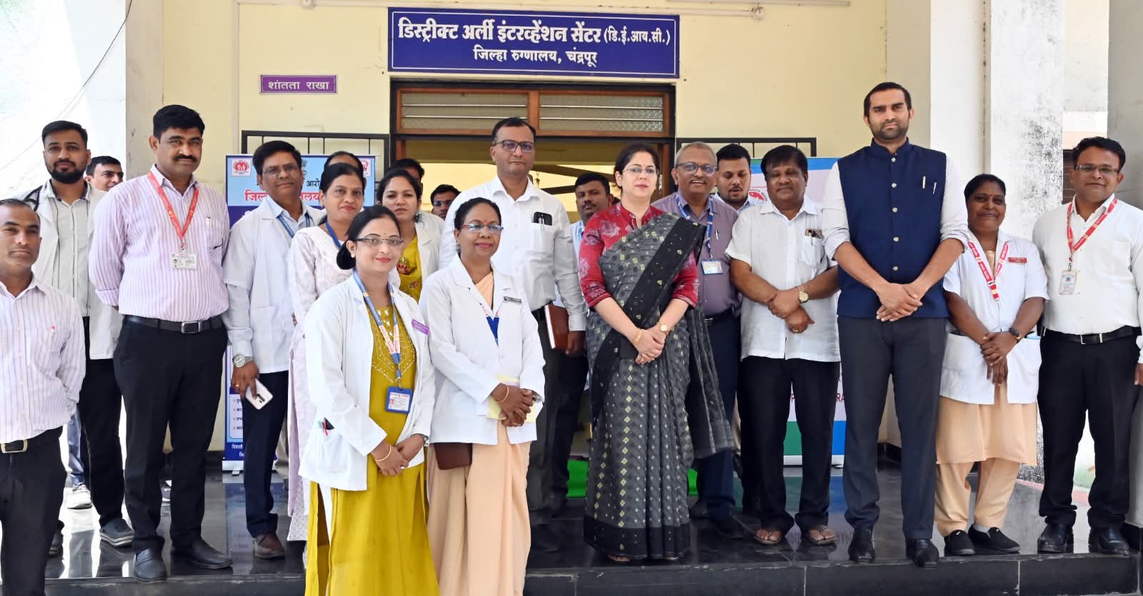 जिल्हाधिका-यांनी केली जिल्हा सामान्य रुग्णालयाची पाहणी