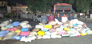 लातूर वरुन जाणार्या टेम्पोला DIG पथकाची नांदेड़ मध्ये कार्यवाही “‘पुष्पा’ स्टाईल चंदन तस्करीचा पर्दाफाश; लातूर पोलिस हप्तेखोरीत गुंतले का?”