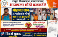 राजुरा विधानसभा मतदारसंघात भाजपला मोठी बळकटी; मोहब्बत खान यांच्यावर अल्पसंख्यांक मोर्चा शहराध्यक्षपदाची जबाबदारी!