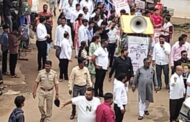 सोनम वांगचूंग यांच्या समर्थनार्थ ब्रह्मपुरी येथे विद्यार्थी पालकांचा हुंकार!