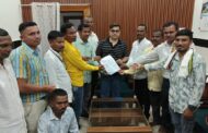 पीपली बुर्गी परिसरात कंपणीच्या प्रकल्पाबाबत गावकऱ्यांचा विरोध. माजी मंत्री अंब्रिशराव आत्राम यांना निवेदी सादर