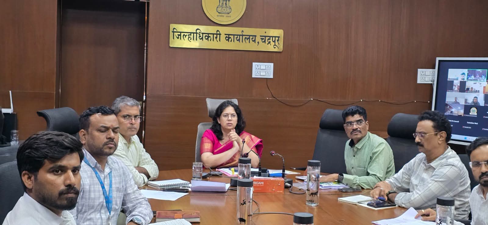 नुकसानग्रस्त पिकांचे पंचनामे संवेदनशीलपणे करा – जिल्हाधिकारी वसुमना पंत